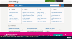 Desktop Screenshot of newcastle.gov.uk